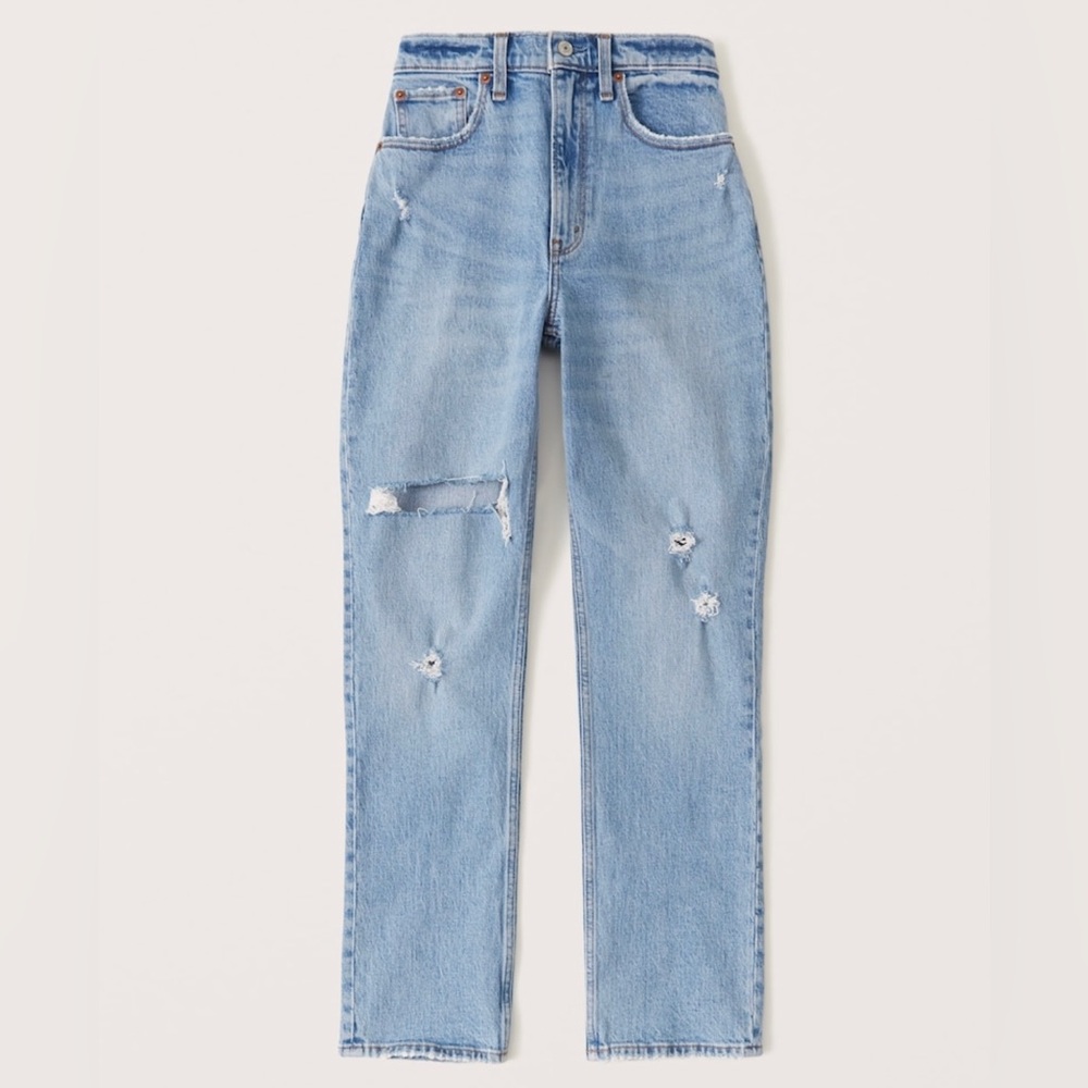 Curve Love 90’s Ultra High Rise Straight Jeans